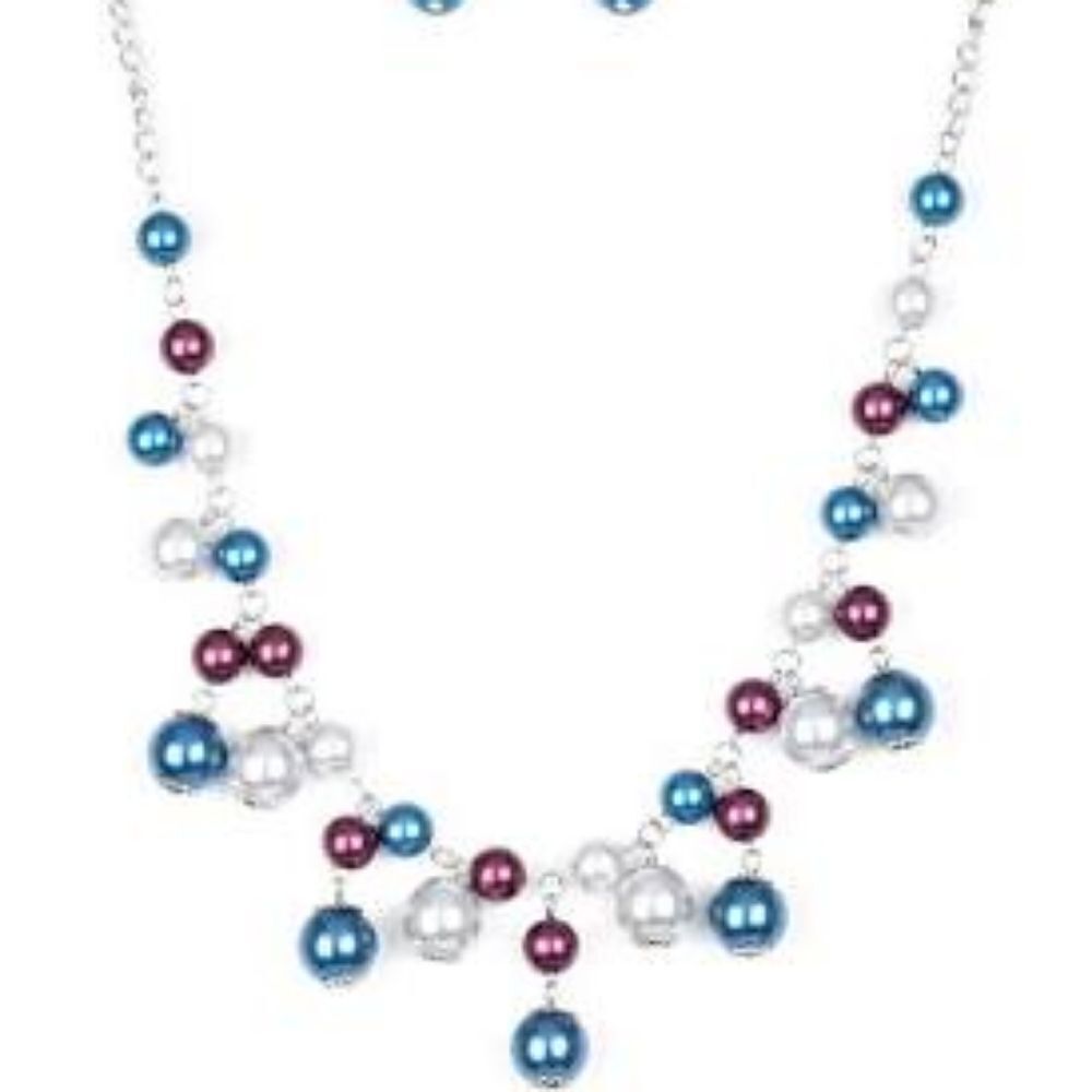‎FAUX PEARL FASHION NECKLACE